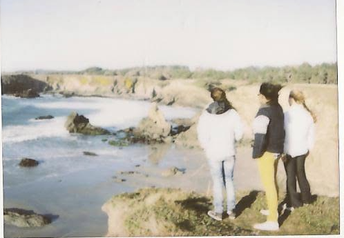 Students on the Mendocino coast