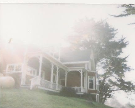 The Victorian house in the fog